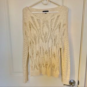 AEO Cream Sweater